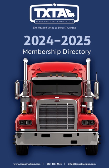 2022 TXTA Membership Directory Cover